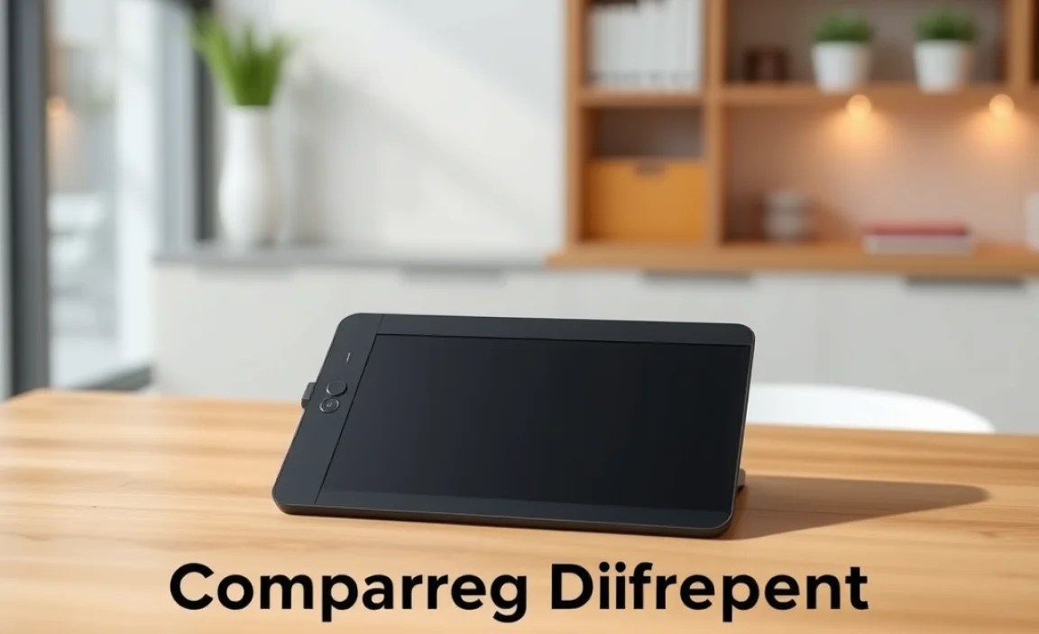 Comparing Different Wacom Intuos Models