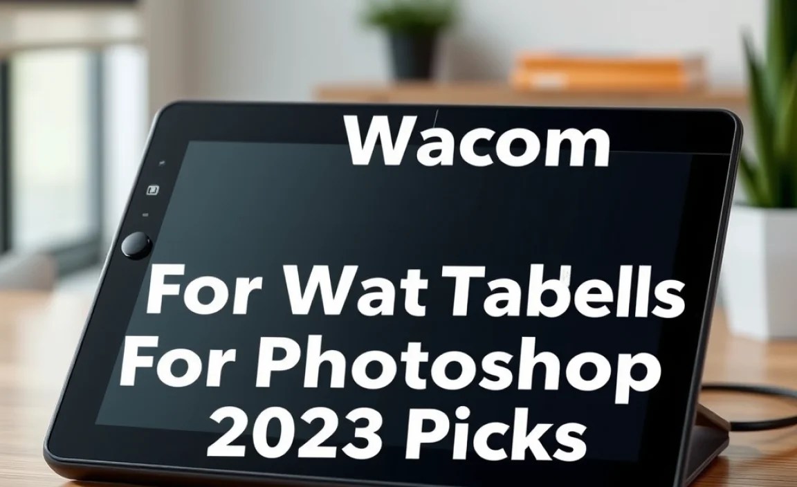 Comparing Different Wacom Models for Photoshop