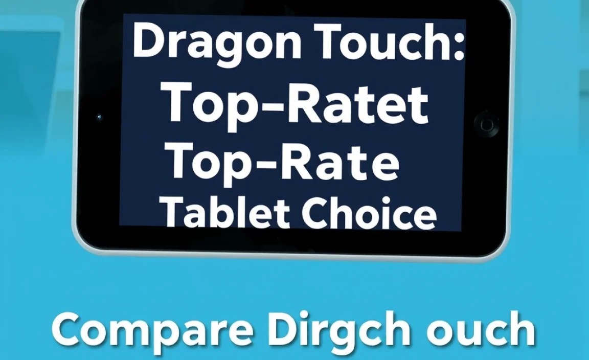 Comparing Dragon Touch with Other Tablets