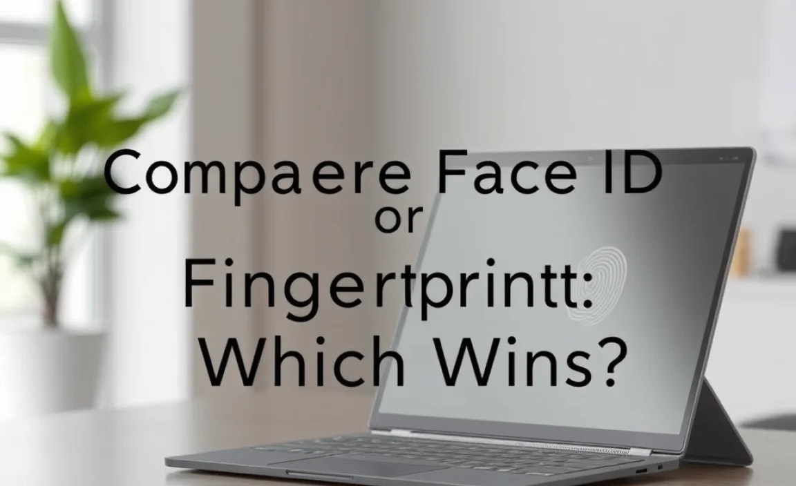 Comparing Face ID and Fingerprint