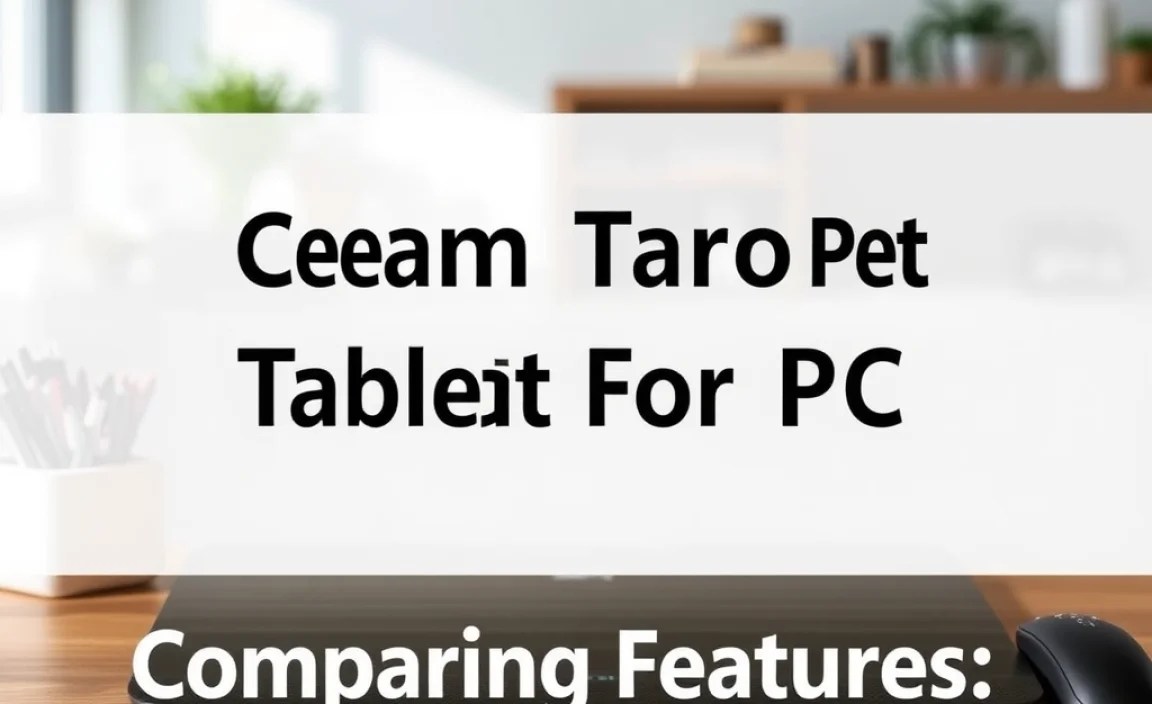 Comparing Features: What to Look For