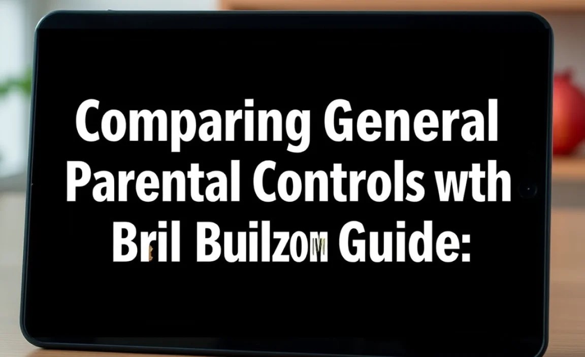 Comparing General Parental Controls with Built-in Fire Controls