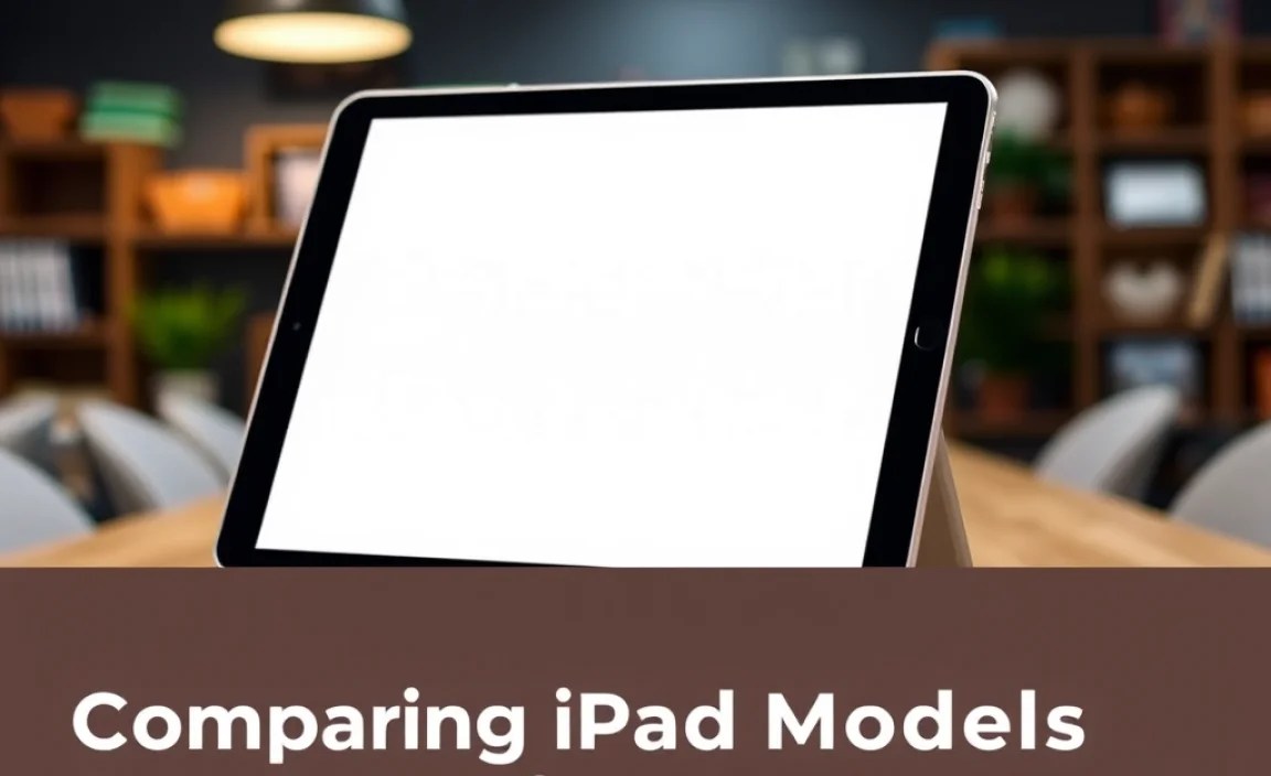 Comparing iPad Models for Student Needs