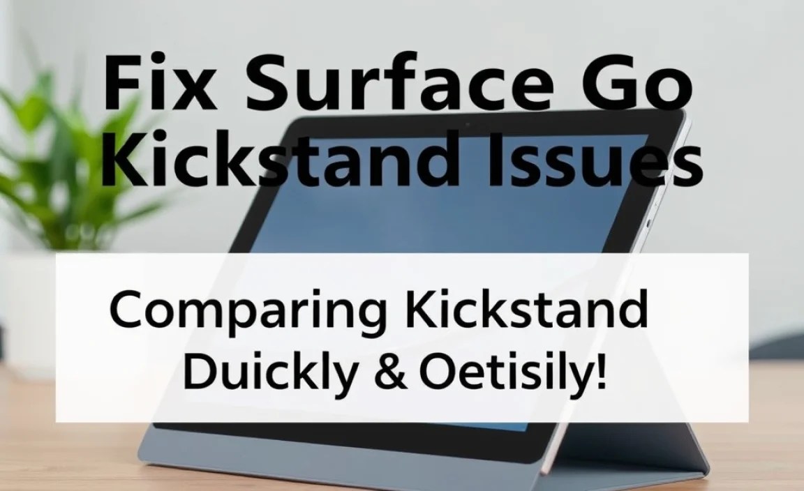Comparing Kickstand Repair Options