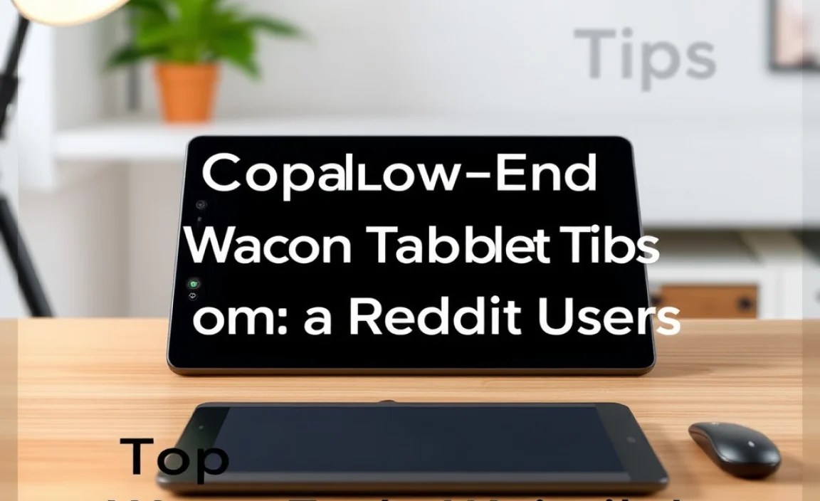 Comparing Low-End Wacom Tablet Models Based on Reddit Discussions