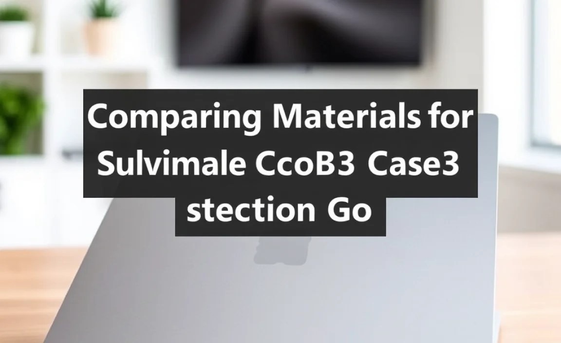 Comparing Materials for Surface Book 3 Cases