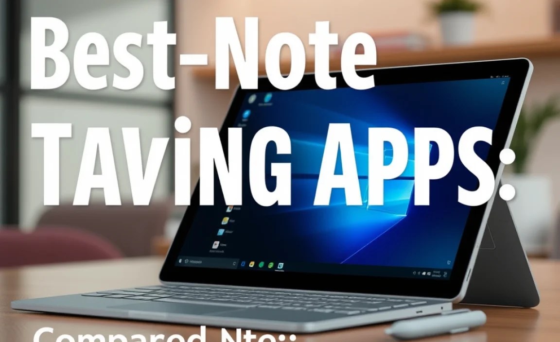 Comparing Note-Taking Apps: A Quick Look