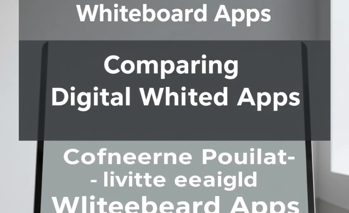 Comparing Popular Digital Whiteboard Apps