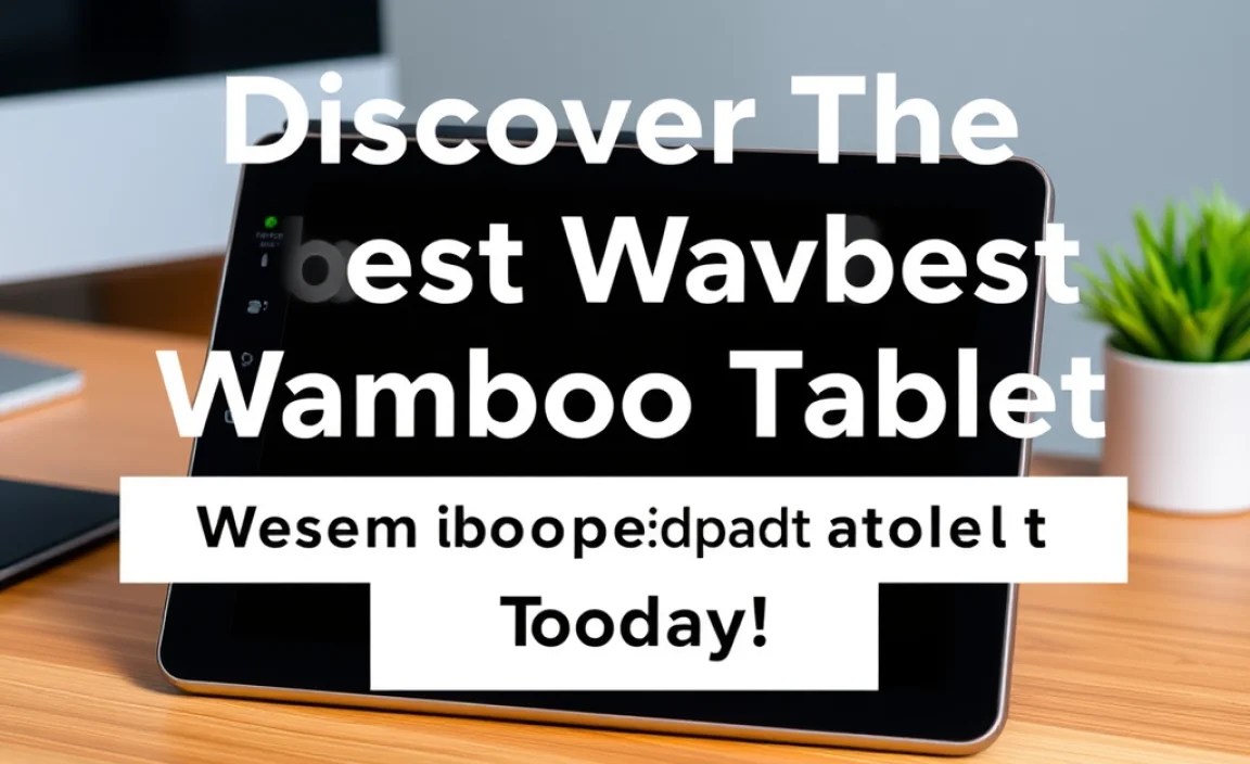Comparing Popular Wacom Bamboo Tablet Models