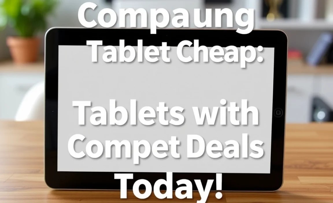 Comparing Samsung Tablets with Competitors