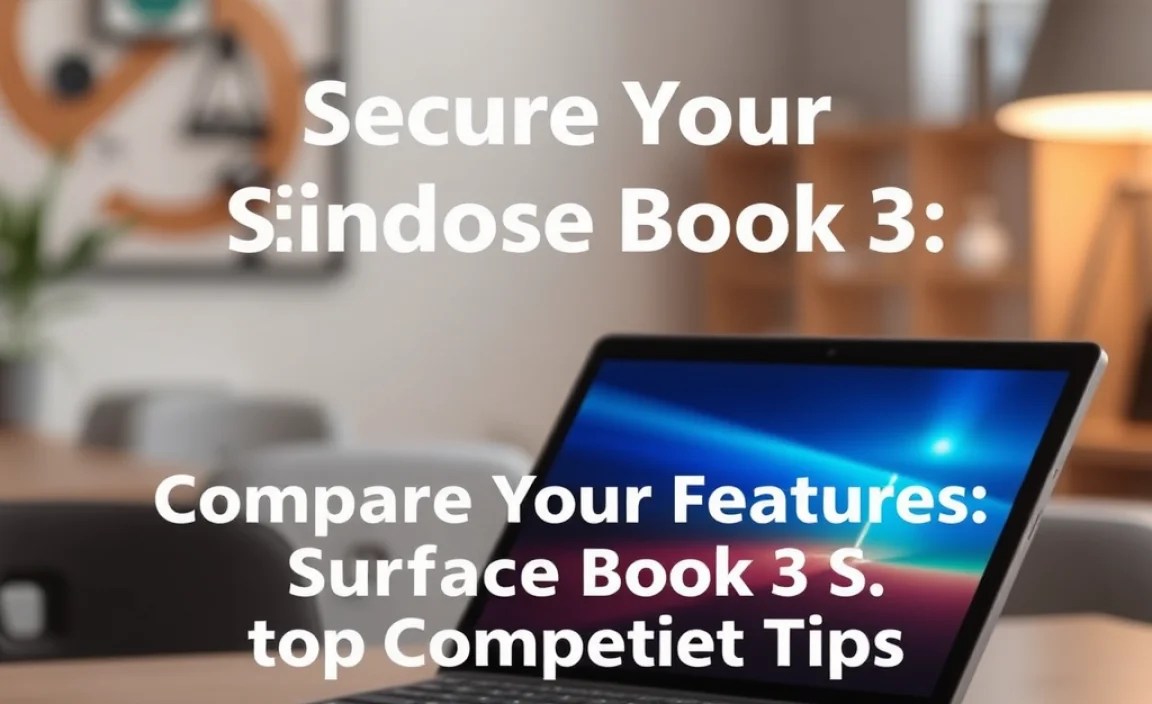 Comparing Security Features: Surface Book 3 vs. Competitors