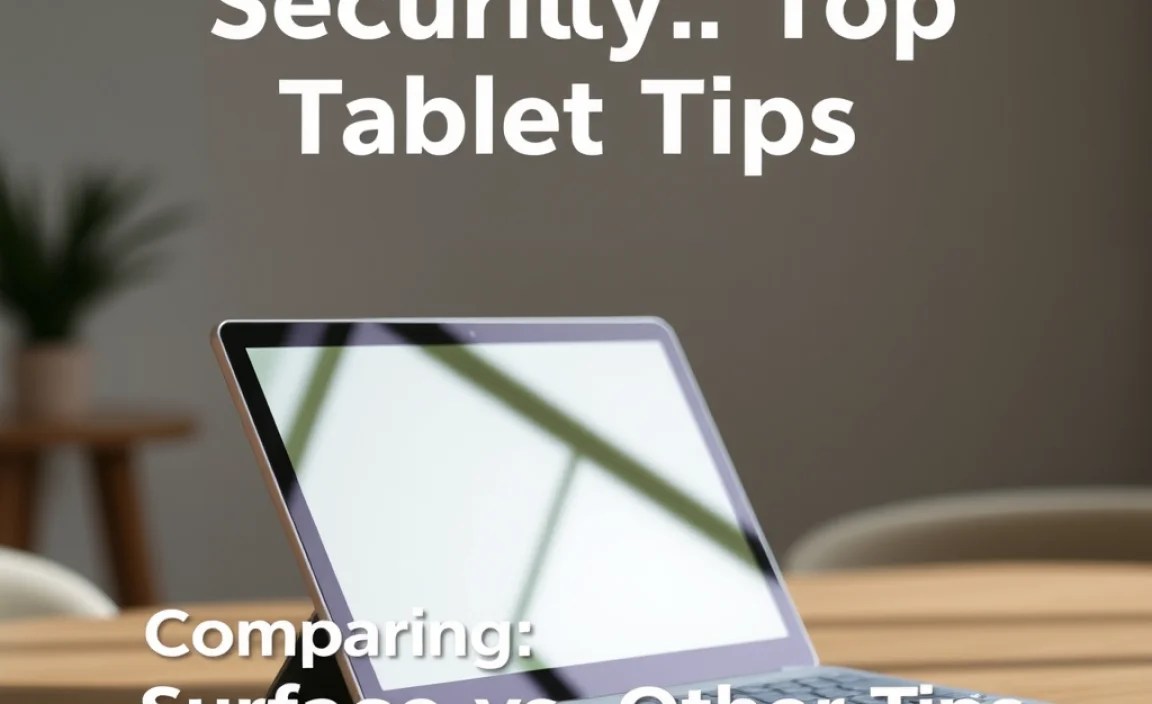 Comparing Security: Surface Go vs. Other Tablets