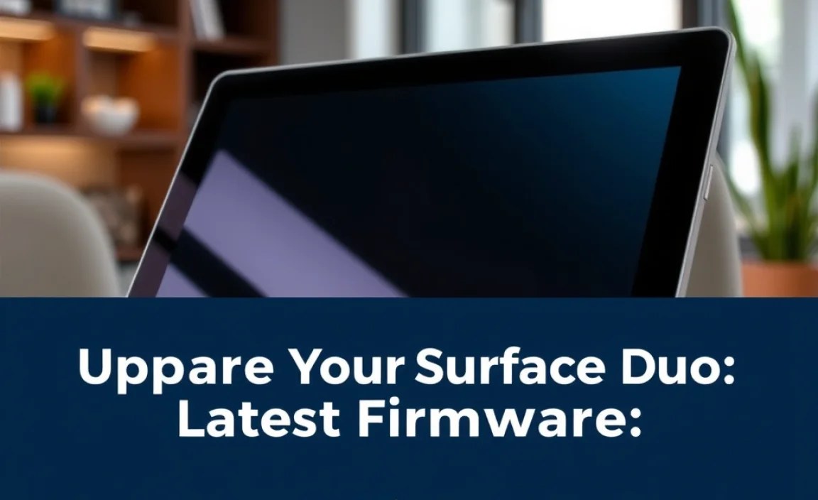 Comparing Surface Duo Firmware Upgrades