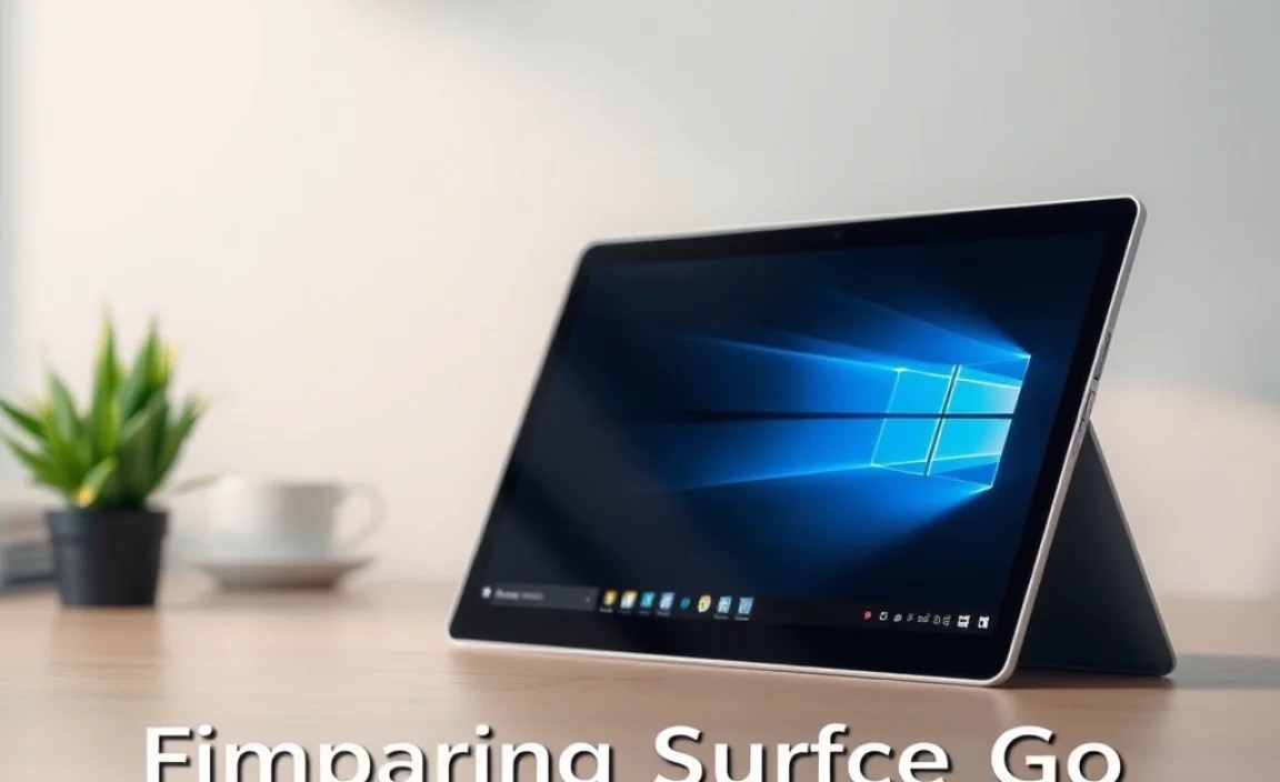 Comparing Surface Go Models for WiFi