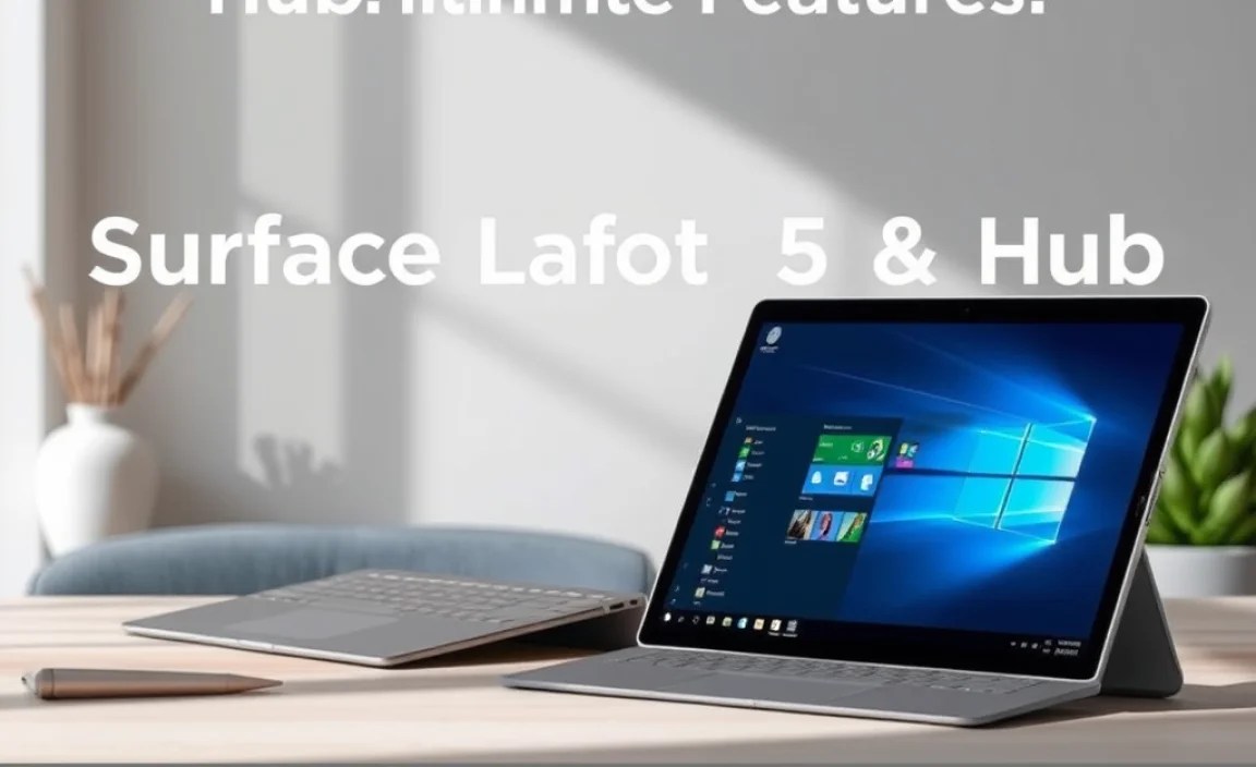 Comparing Surface Laptop 5 and Surface Hub