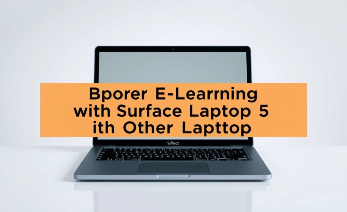Comparing Surface Laptop 5 with Other Laptops