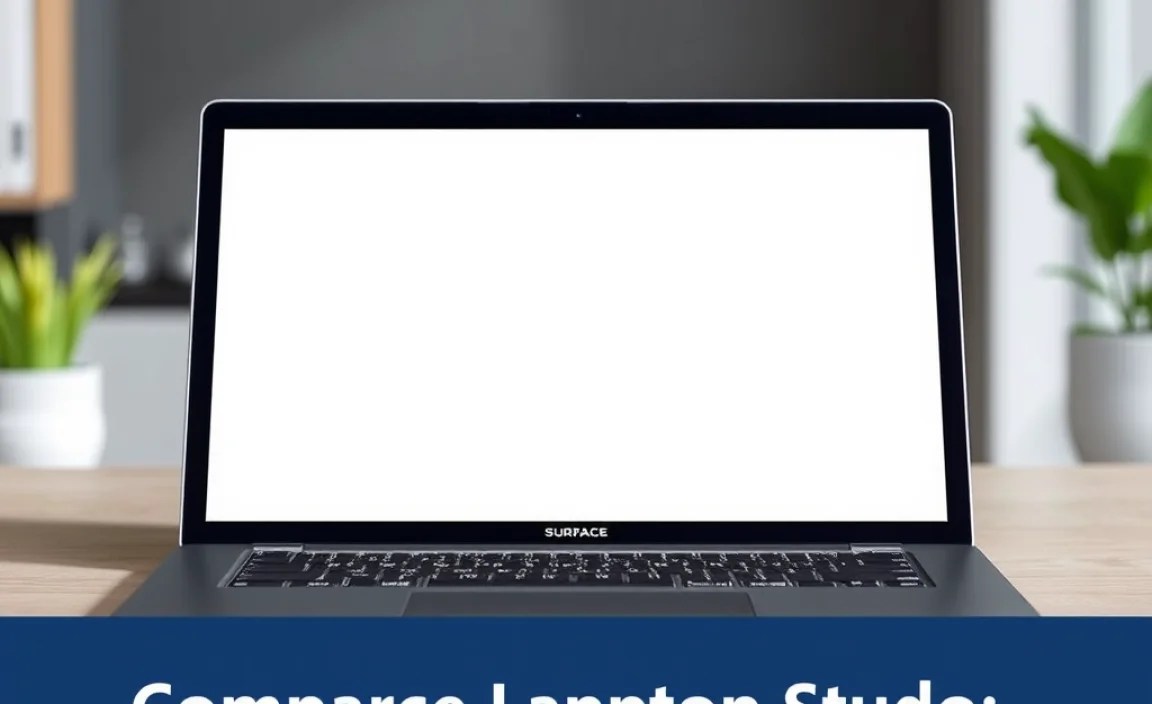 Comparing Surface Laptop Studio to Other Laptops