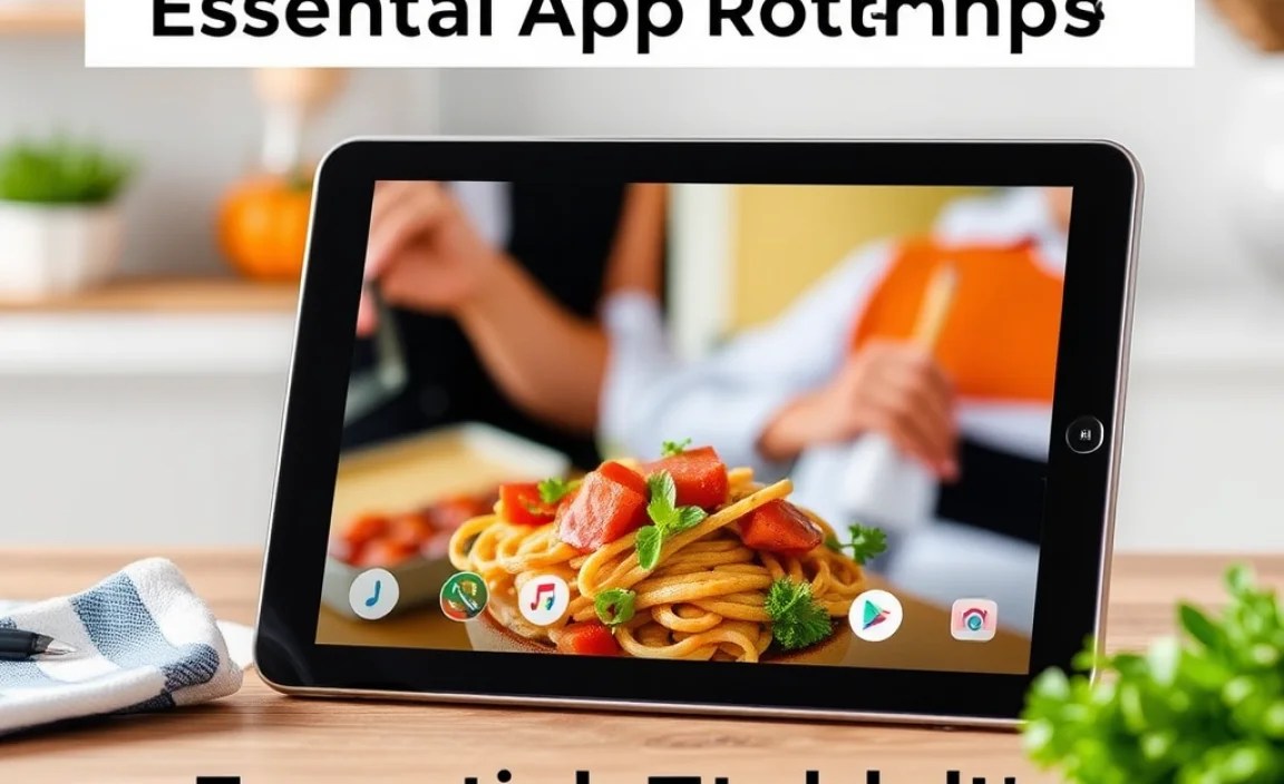 Comparing the Best Tablets for Recipe Apps
