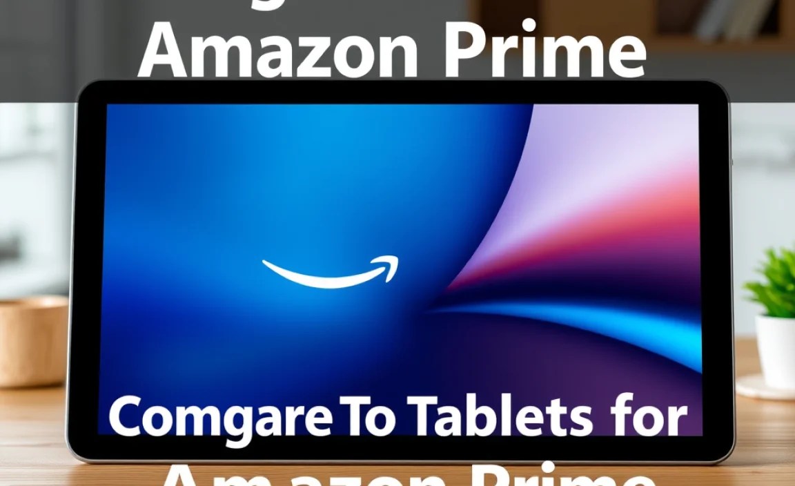 Comparing Top Budget Tablets for Amazon Prime