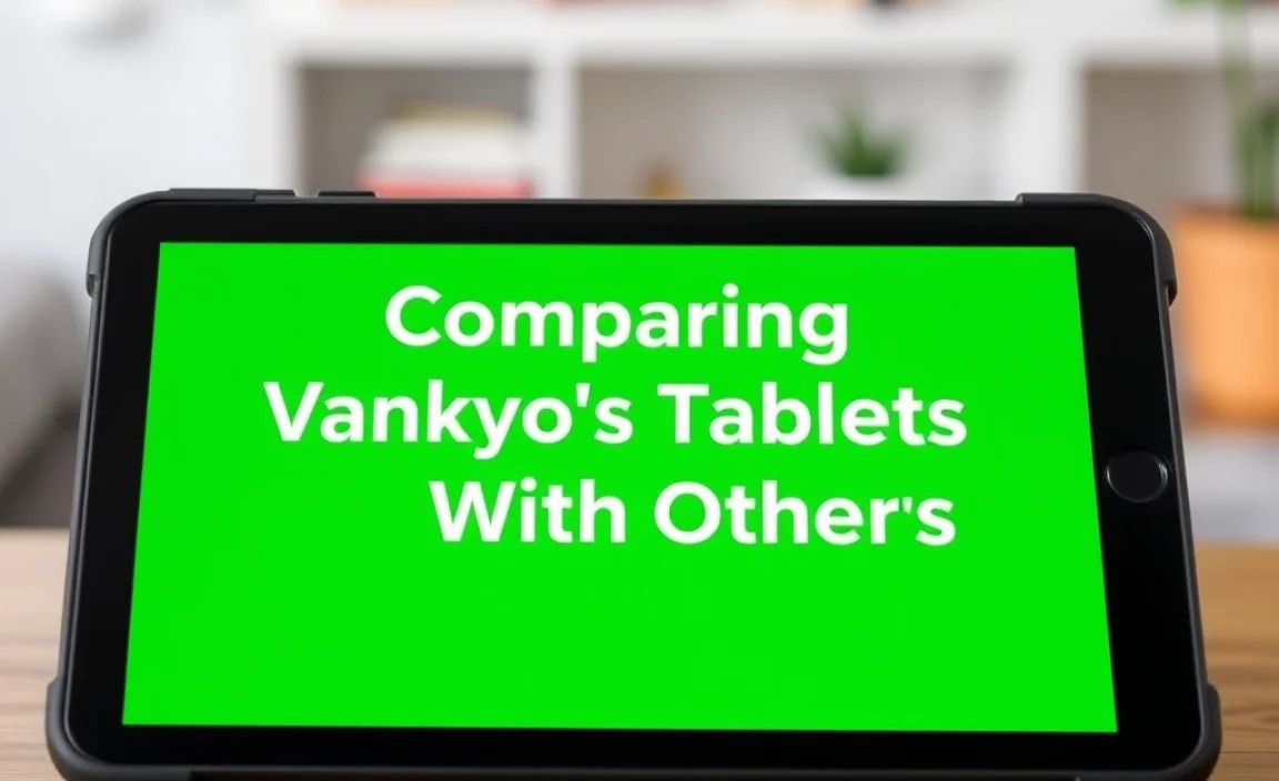 Comparing Vankyo Tablets With Others