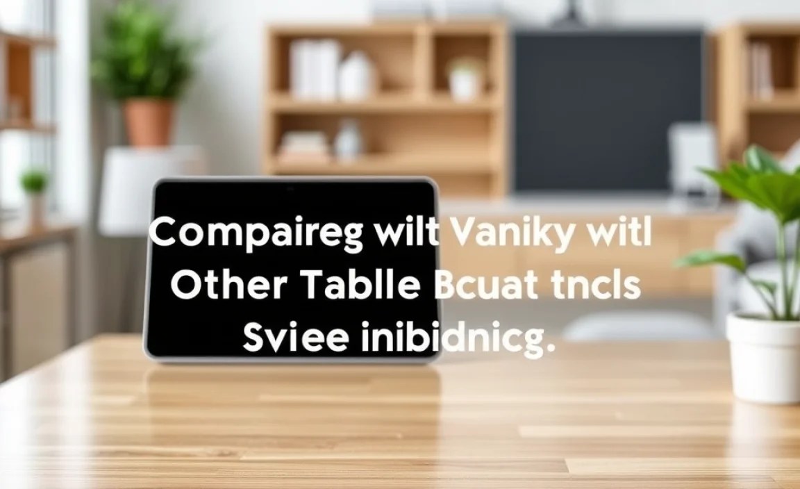 Comparing Vankyo with Other Tablet Brands