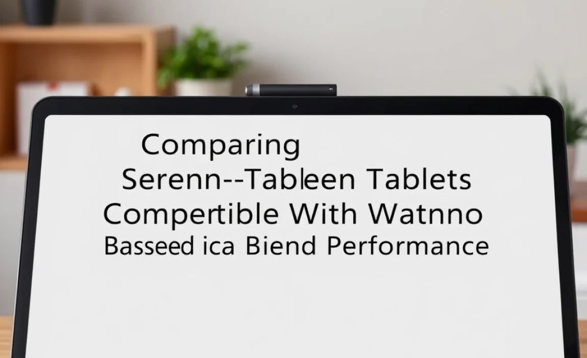 Comparing Wacom-Compatible Tablets Based on Price and Performance