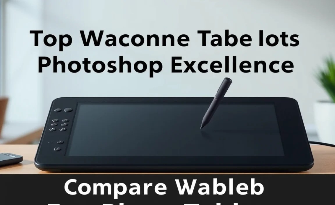 Comparing Wacom Tablets for Different User Needs