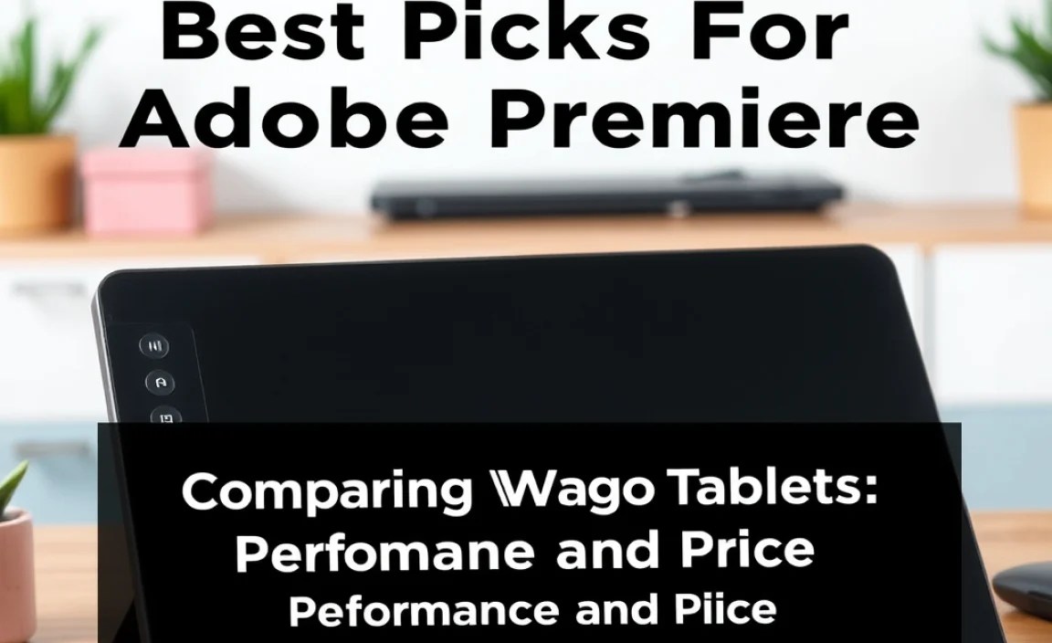 Comparing Wacom Tablets: Performance and Price