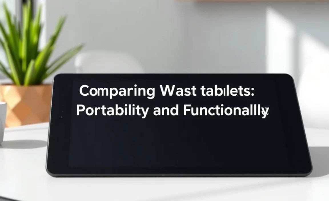 Comparing Wacom Tablets: Portability and Functionality