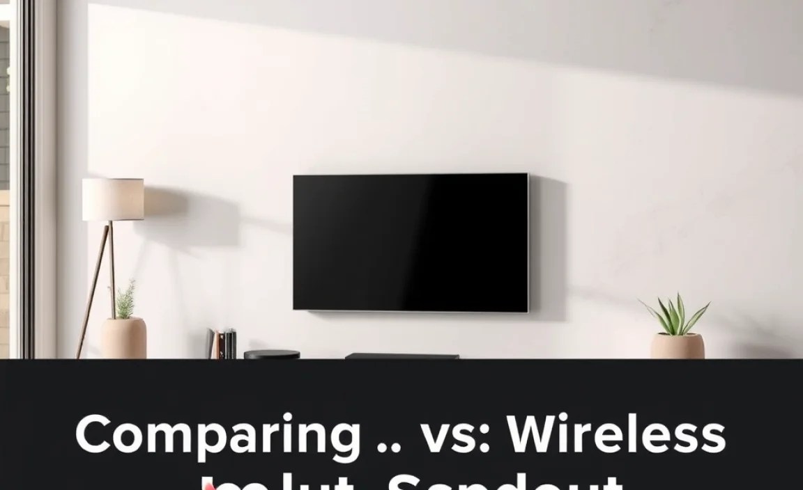 Comparing Wired vs. Wireless Display Options