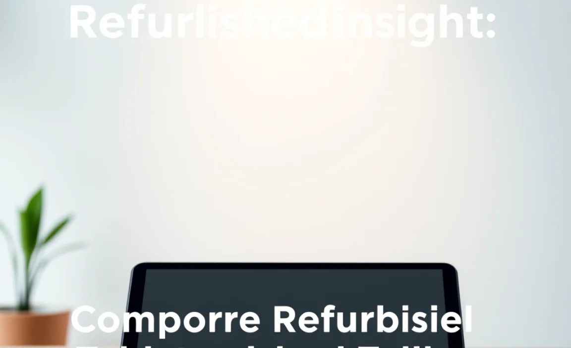 Comparing Xiaomi Refurbished Tablets with Competitors