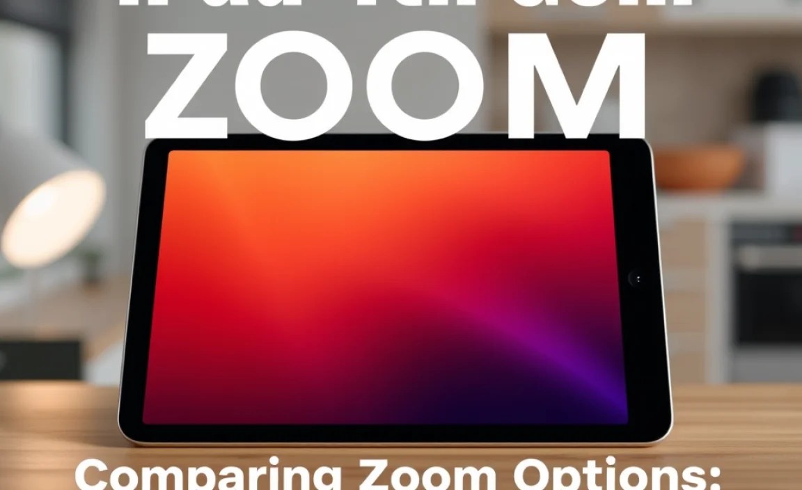 Comparing Zoom Options: A Quick Look