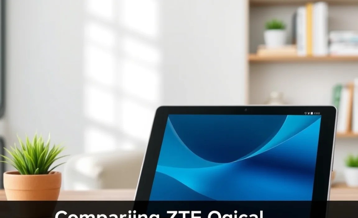 Comparing ZTE OEM Tablets with Competitors