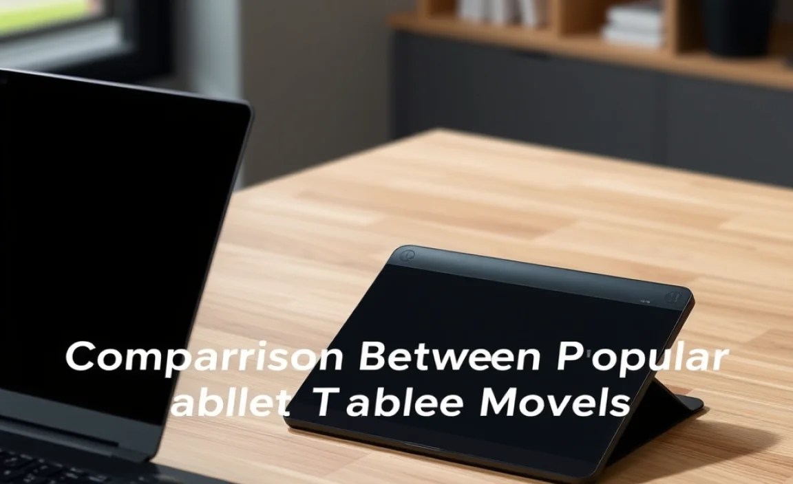 Comparison Between Popular Wacom Tablet Models