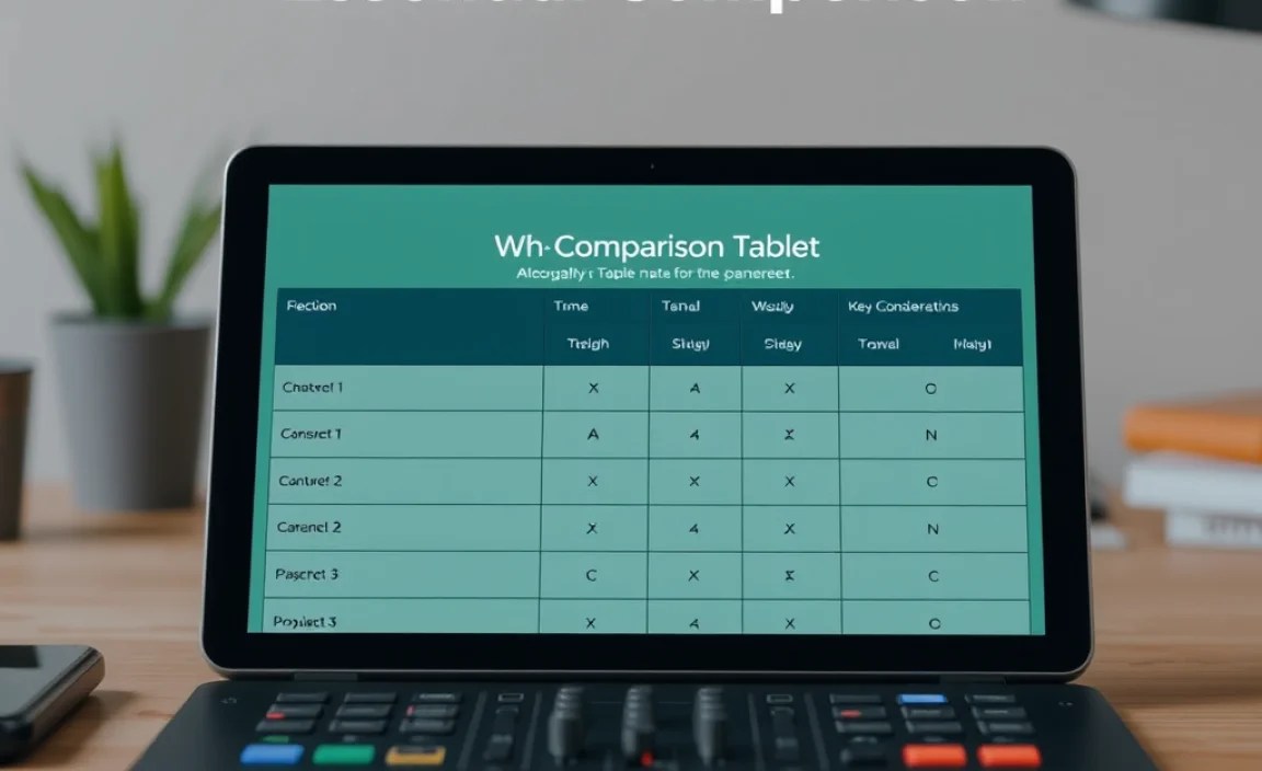 Comparison Table: Key Considerations