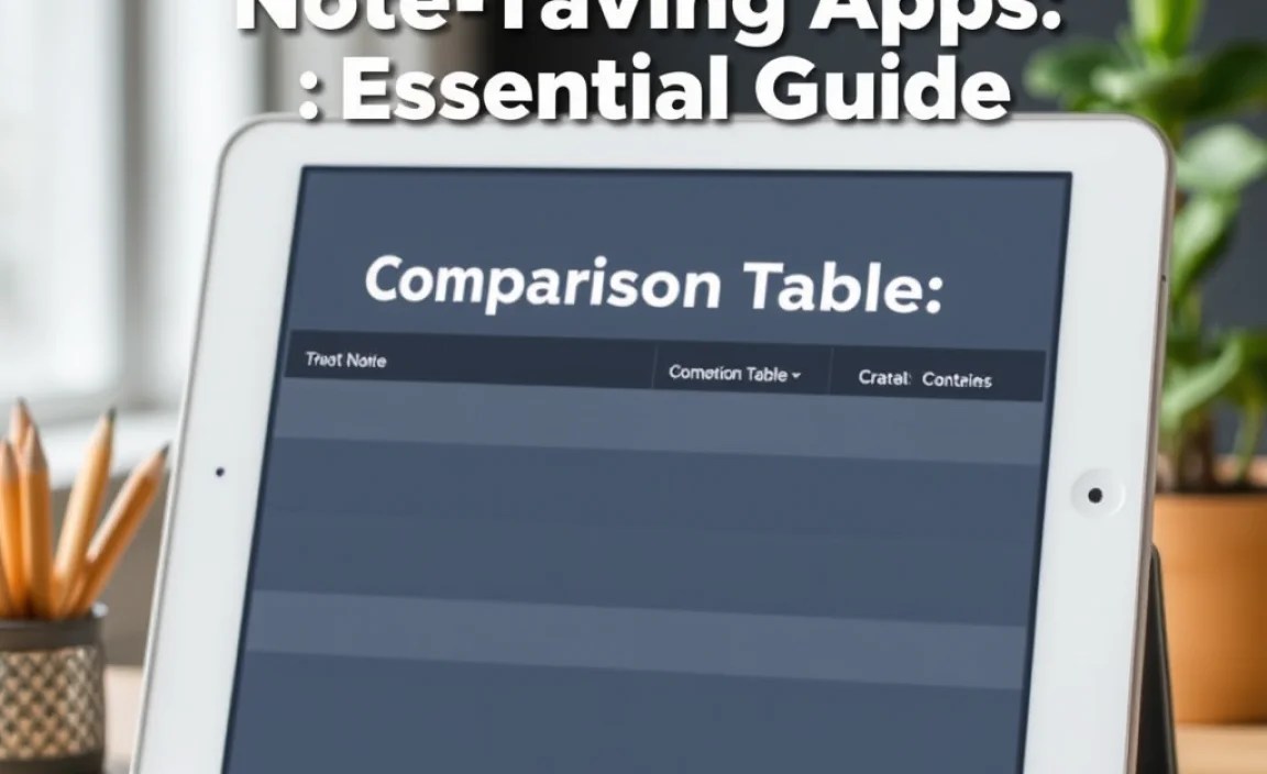 Comparison Table: Key Features at a Glance