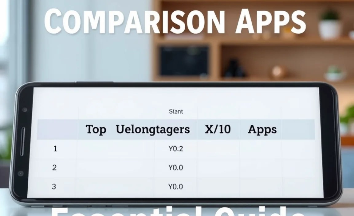 Comparison Table: Top Dragon Touch X10 Apps