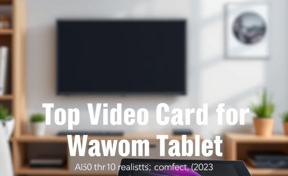 Compatibility Considerations with Wacom Tablets