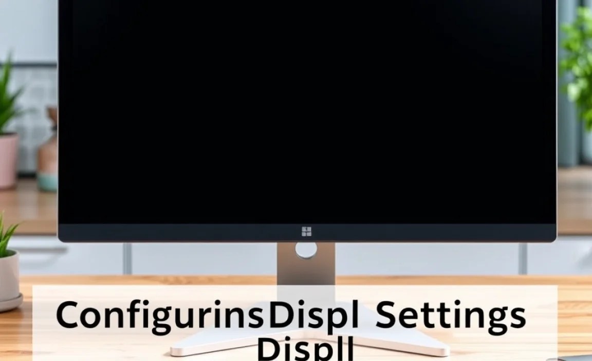 Configuring Display Settings on Surface Pro 8