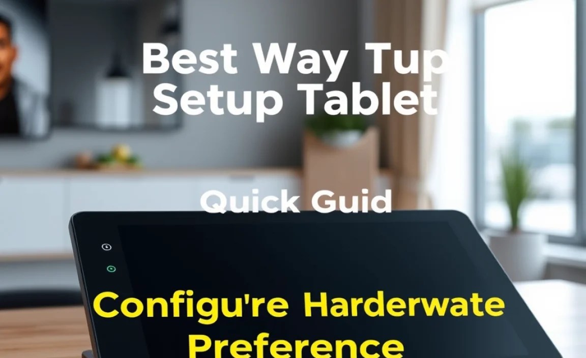 Configuring Hardware Preferences