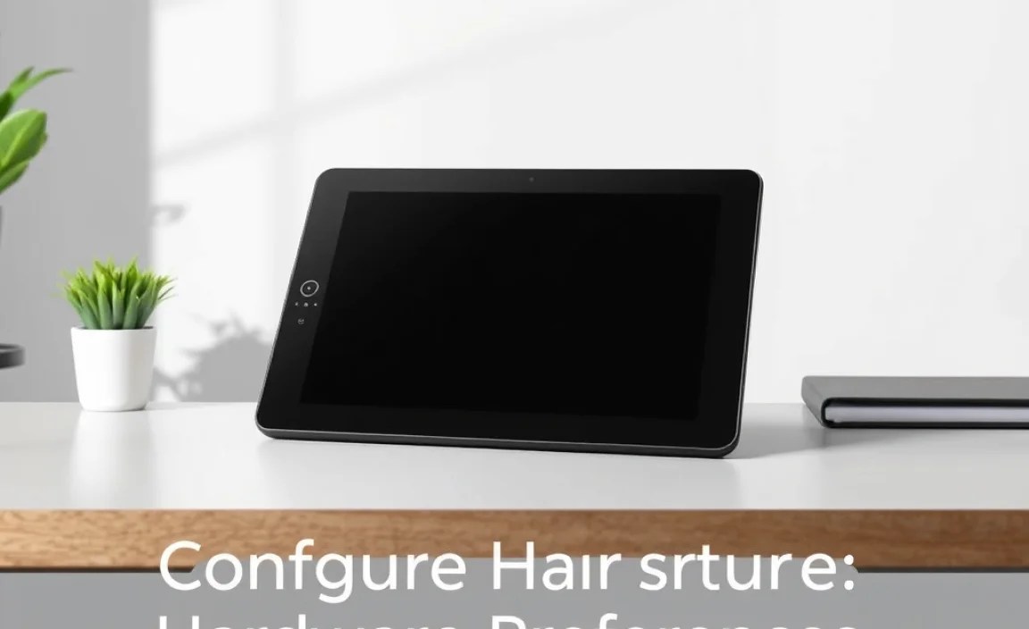 Configuring Hardware Preferences