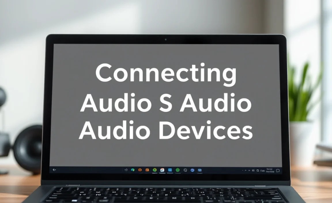Connecting External Audio Devices