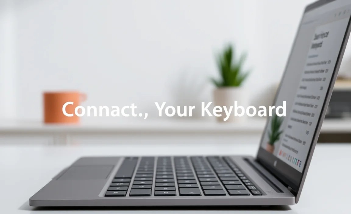 Connecting Your Keyboard