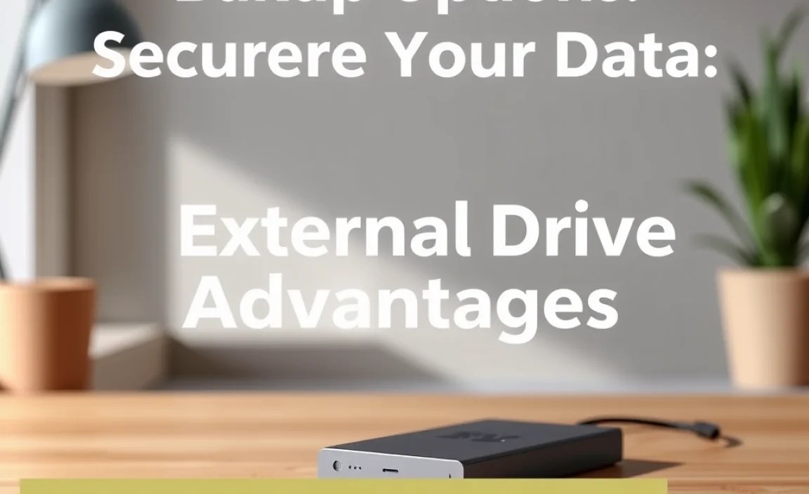 Considering External Drive Advantages
