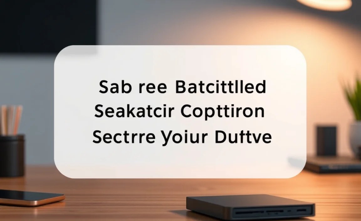 Considering External Drive Advantages