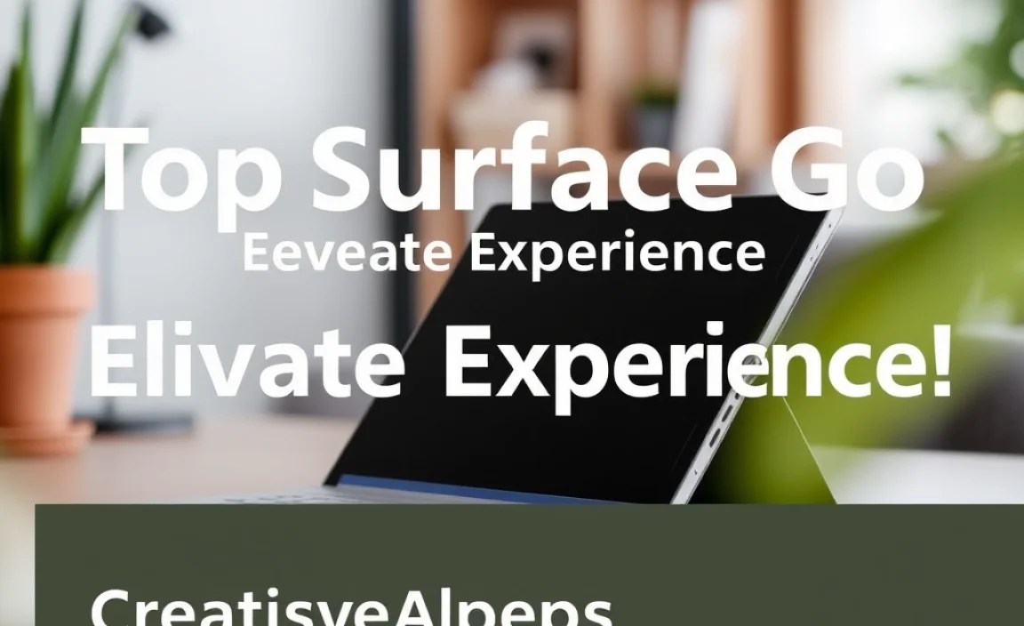 Creative Apps for Surface Go