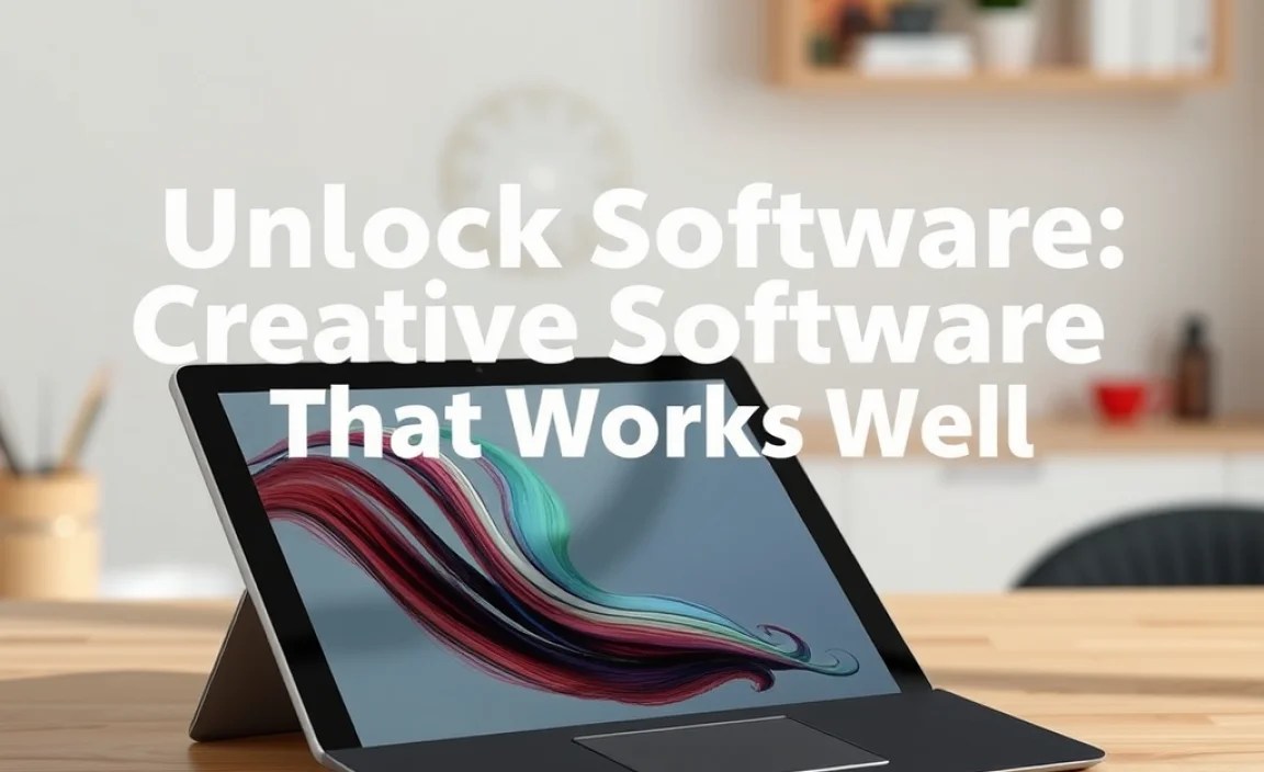 Creative Software That Works Well