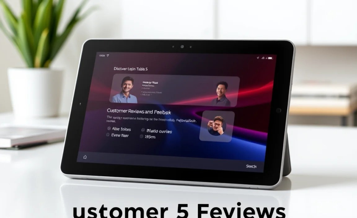 Customer Reviews and Feedback