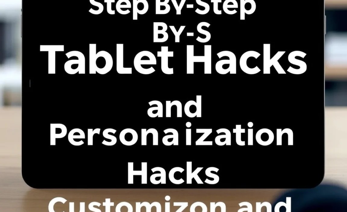 Customization and Personalization Hacks