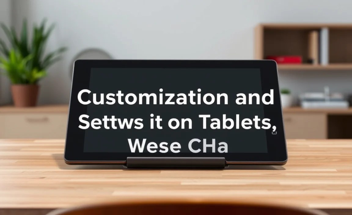 Customization and Settings for Wacom Tablets
